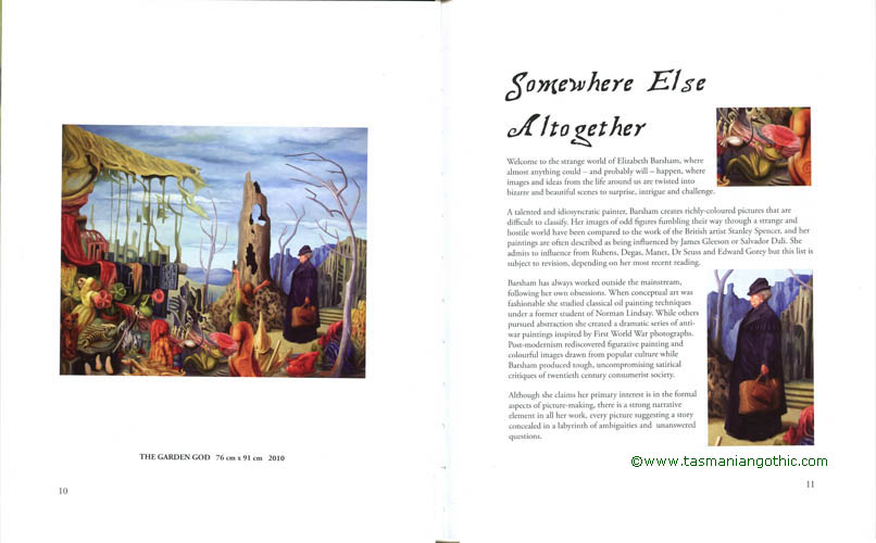 page spread - The Caravan Moves On; © Elizabeth Barsham